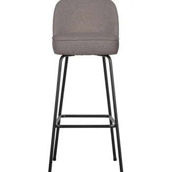 Discount WOOOD Vogue Barstoel 80 Cm Bouclé Nougat