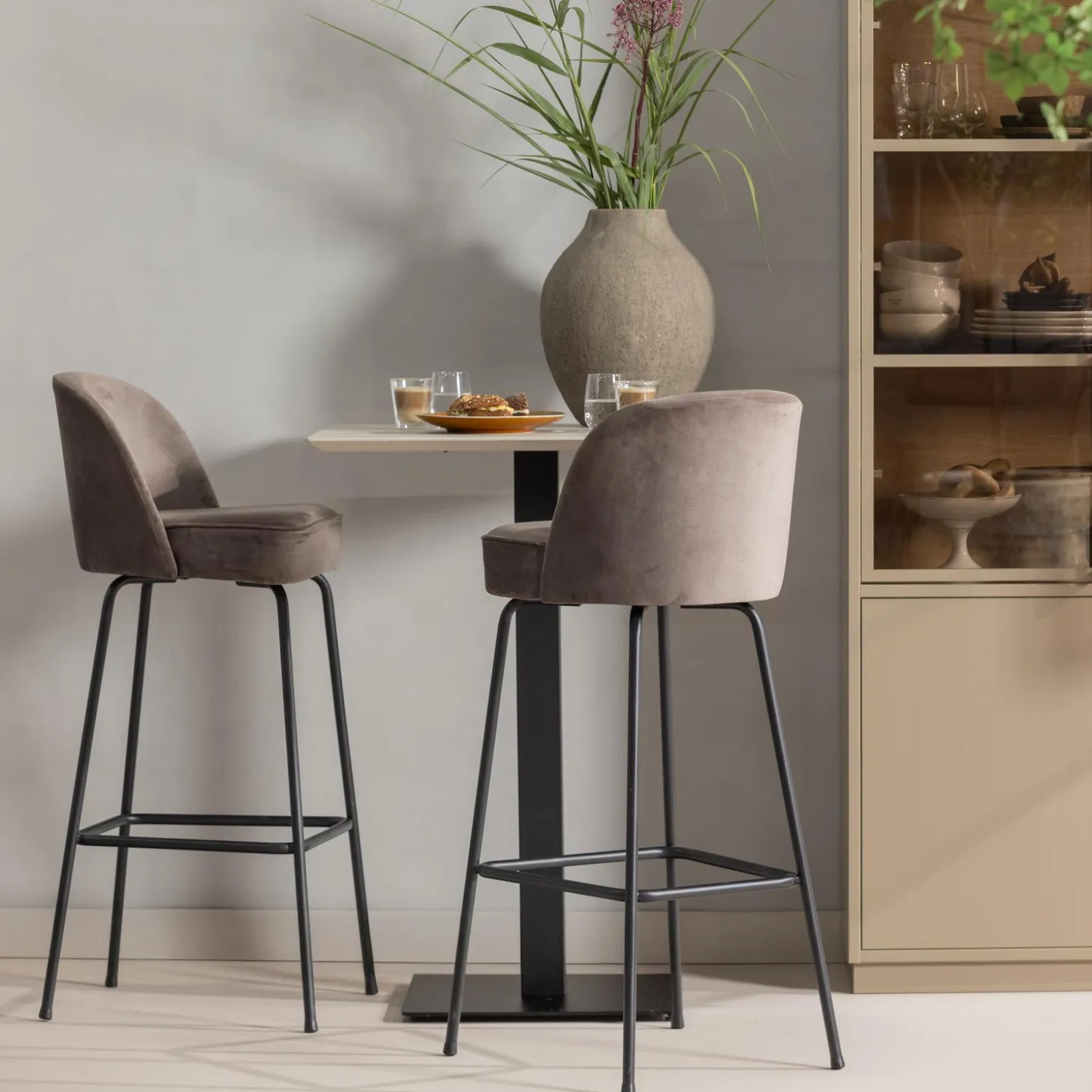 vogue-barstoel-80-cm-boucl-nou-NoEWDzqj-1.webp Discount WOOOD Vogue Barstoel 80 Cm Bouclé Nougat