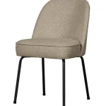 New WOOOD Vogue Eetkamerstoel Bouclé Beige
