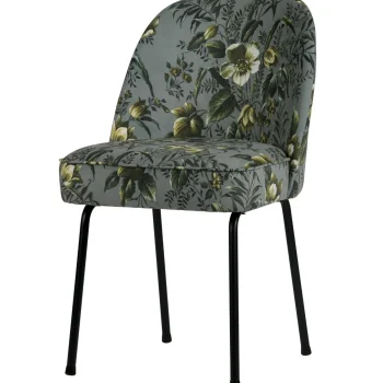 Discount WOOOD Vogue Eetkamerstoel Velvet Poppy Grijs