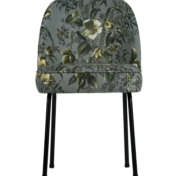 Discount WOOOD Vogue Eetkamerstoel Velvet Poppy Grijs