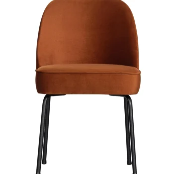 Outlet WOOOD Vogue Eetkamerstoel Velvet Roest