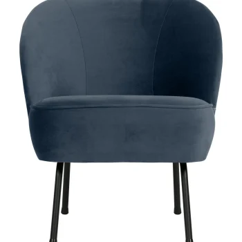 Best WOOOD Vogue Fauteuil Velvet Groen Blauw