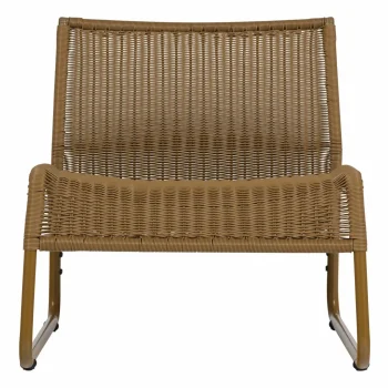 Outlet WOOOD West Tuin Loungestoel Honinggeel