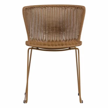 Hot WOOOD Wings Tuinstoel - Set Van 2 Honinggeel