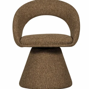 Best WOOOD Winter Draaibare Eetkamerstoel Zand Melange