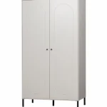 Fashion WOOOD Xina Garderobekast Grenen Wolkengrijs