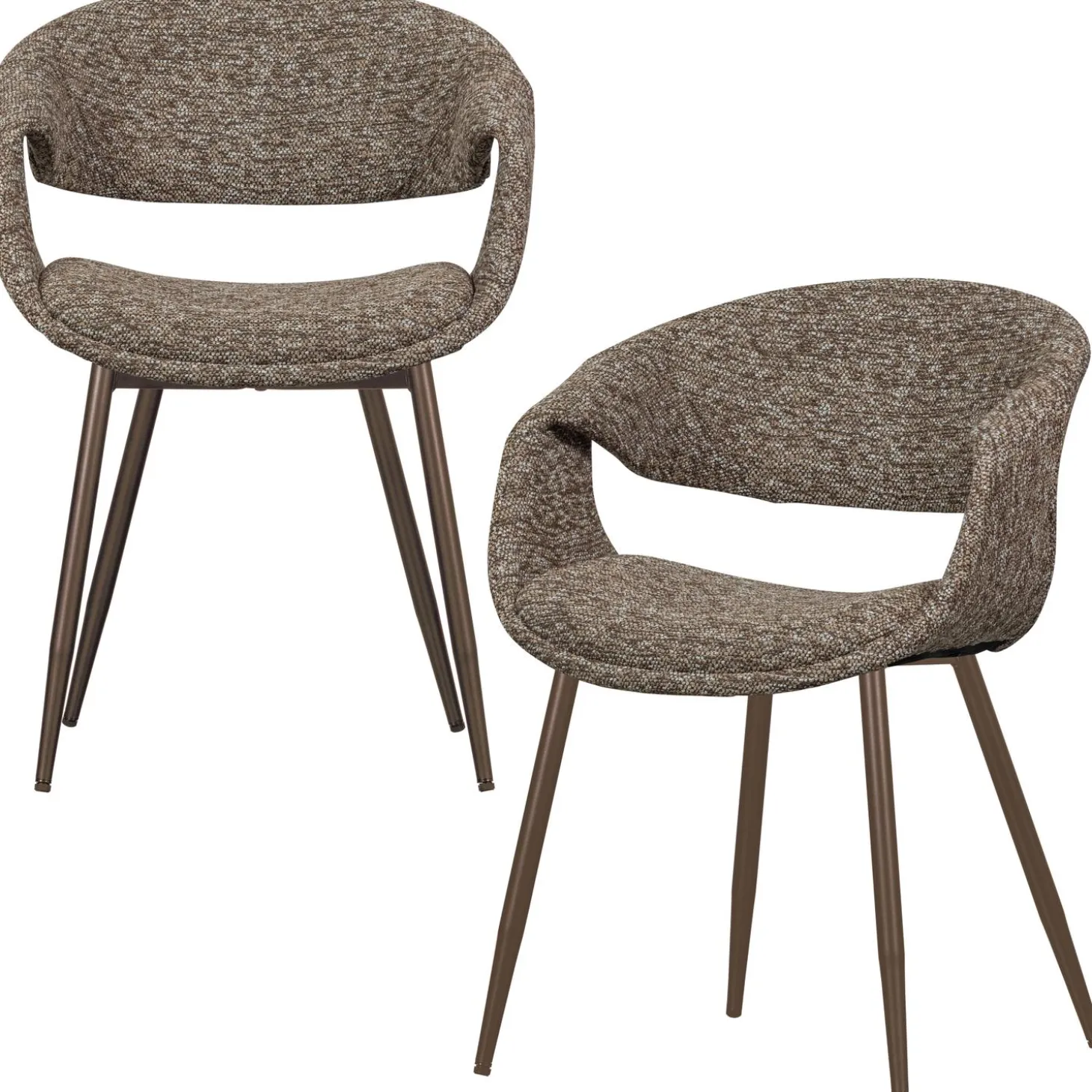 yossi-eetkamerstoel-bruin-met-nLZxQSDH-5.webp Online WOOOD Yossi Eetkamerstoel Met Metalen Poot Koper Bruin