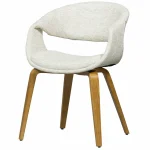 Best WOOOD Yossi Eetkamerstoel Met Houten Poot Naturel