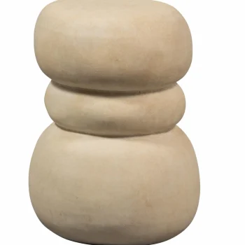 Discount WOOOD Yvo Bijzettafel Betonlook Naturel