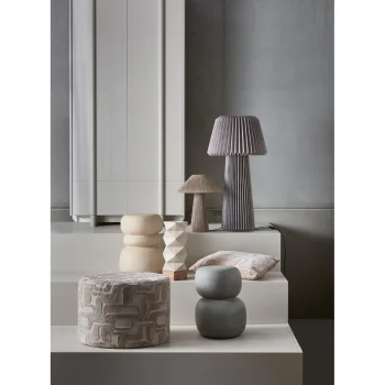 Discount WOOOD Yvo Bijzettafel Betonlook Naturel